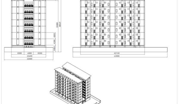 Denah Struktur Bangunan