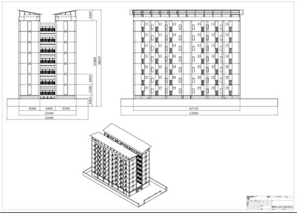 Denah Struktur Bangunan