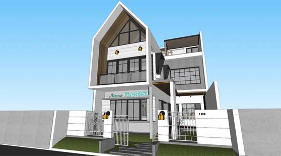 Hitung Struktur Rumah 3 Lantai