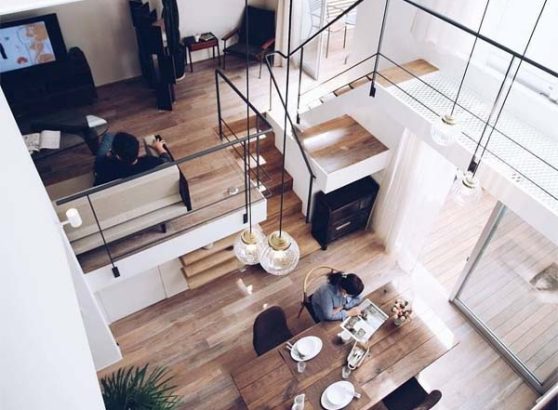 Struktur Bangunan Rumah 2 Level