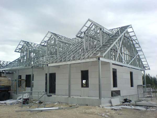 Struktur Rangka Rumah Modern