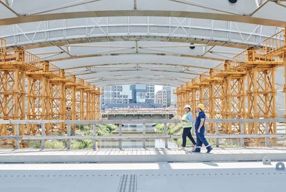 Contoh Bangunan Konstruksi