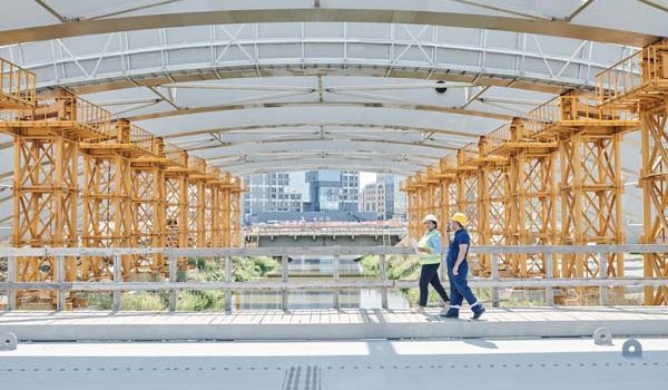 Contoh Bangunan Konstruksi