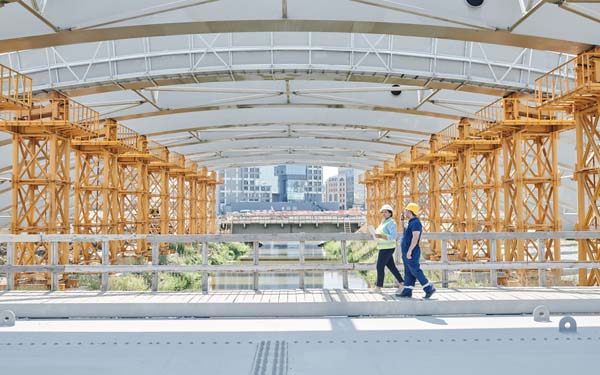 Contoh Bangunan Konstruksi