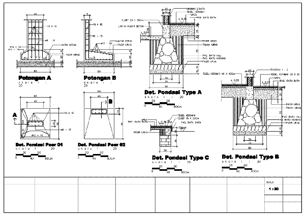 Pondasi Bangunan 4 Lantai