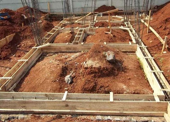 gambar pondasi rumah mewah