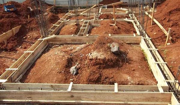 gambar pondasi rumah mewah