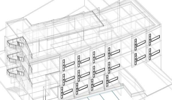 Desain Struktur Bangunan Tengah