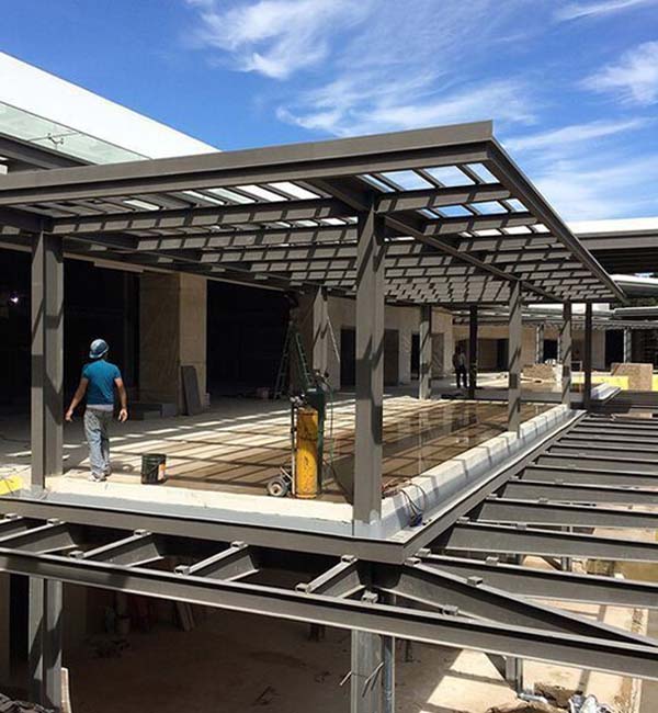 Struktur Baja 2 Lantai