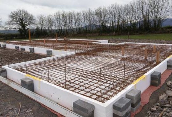 Pondasi raft Bangunan