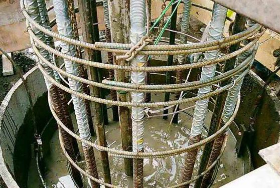 Pondasi sumuran bangunan