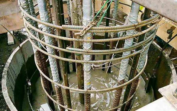 Pondasi sumuran bangunan