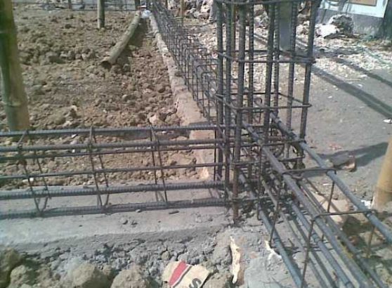 Konstruksi kolom dan balok