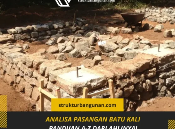 Analisa Pasangan Batu Kali