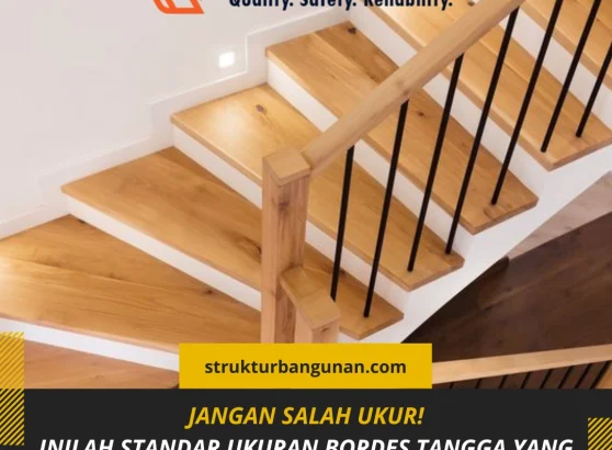 Ukuran Bordes Tangga
