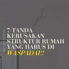 kerusakan struktur rumah