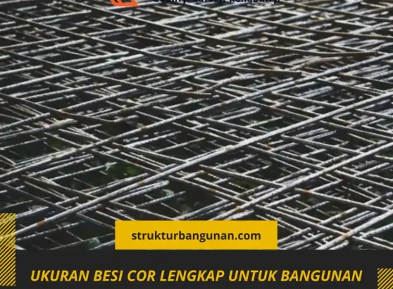 Ukuran Besi Cor Lengkap untuk Bangunan Kokoh di Tahun 2026