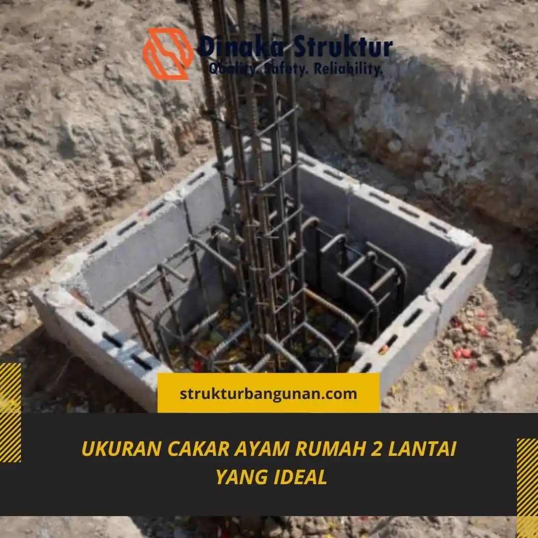 Ukuran Cakar Ayam Rumah 2 Lantai yang Ideal